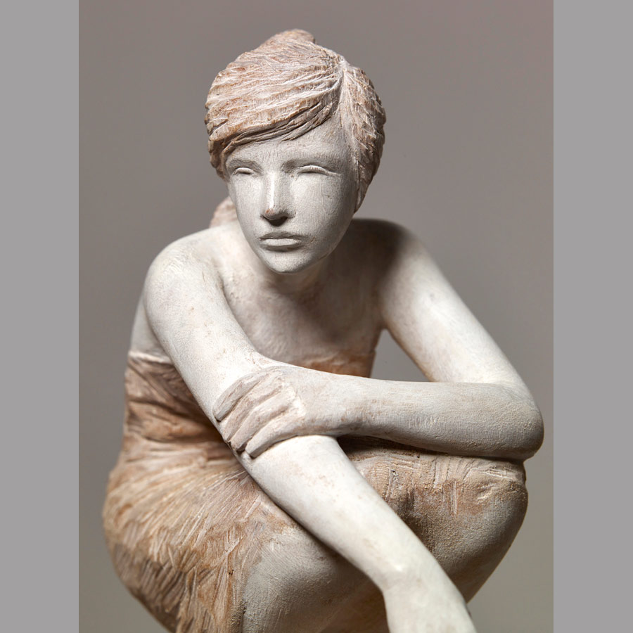 Holzskulptur Chillen