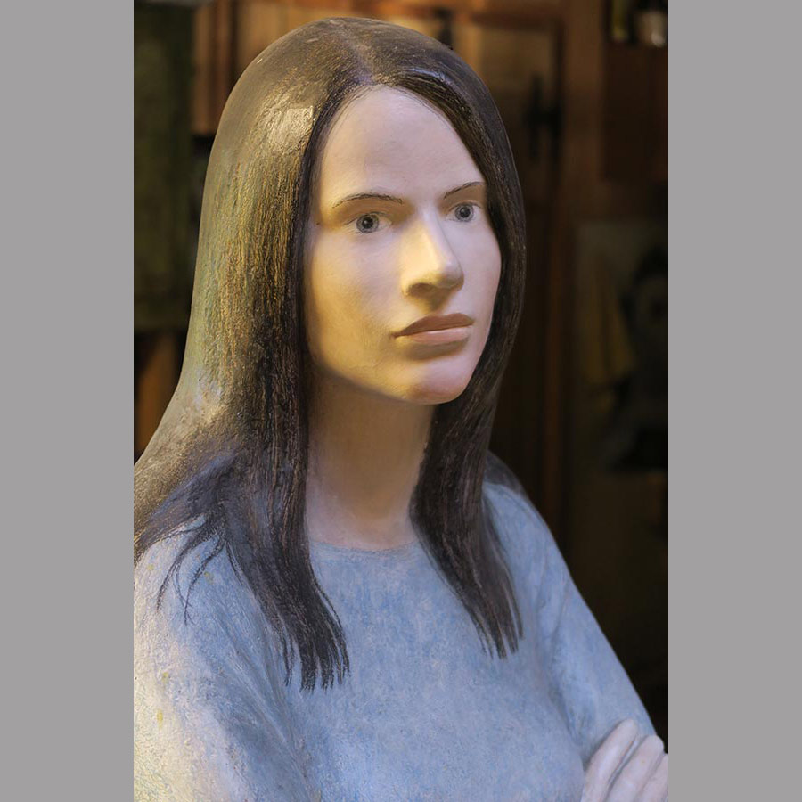 Holzskulptur Melanie