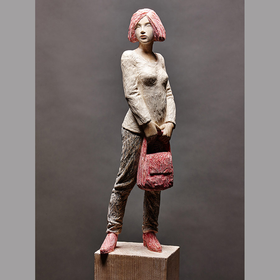 Stelenfigur Brigitte